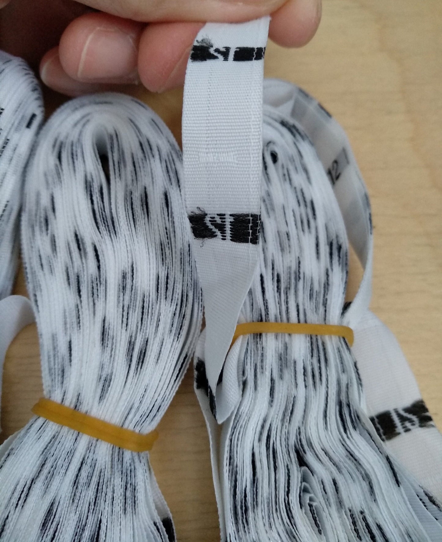50pc Children's/Adults' Clothing Size Labels -Dual/Single Sizes Ribbon-For age 4-12 (years)