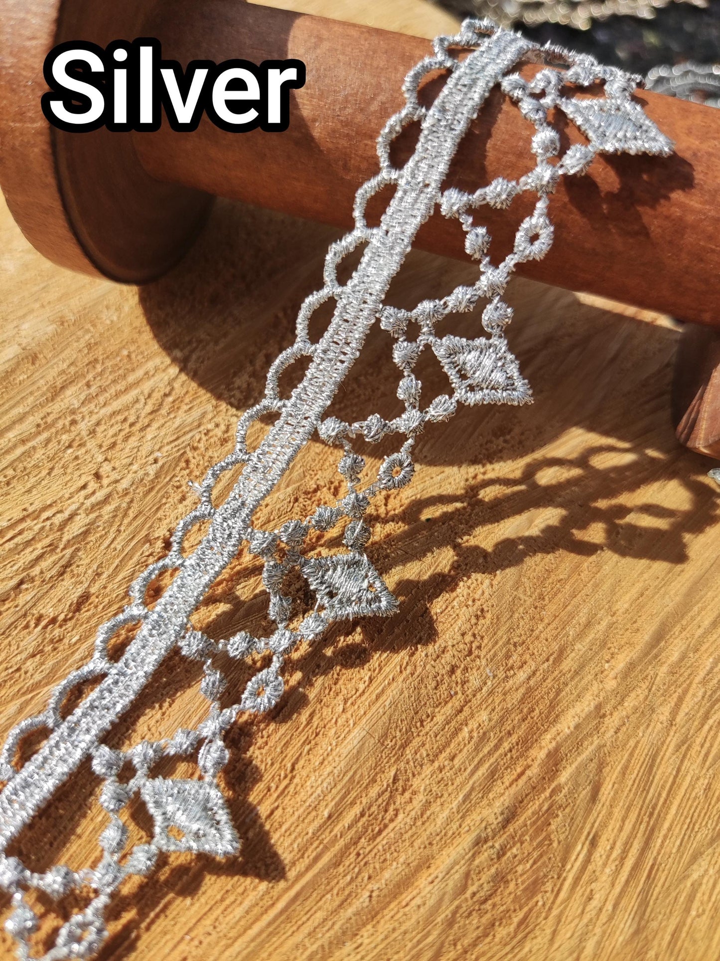25mm width Delicate Lace Trim- Per yard- For Dressmaking, Soft Furnishing, Doll Clothes