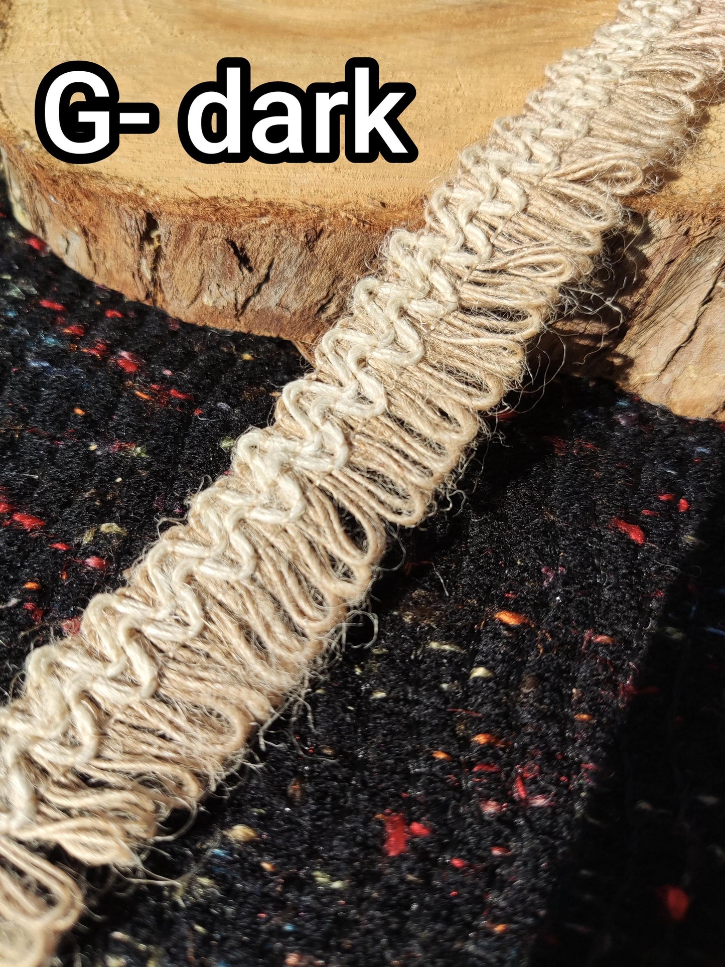 2.5cm width Hessian Burlap Ribbon- Rustic Jute Woven Trim- Per yard - For Wedding decor, Glass Jar DIY, Festival Crafts, Gift Wrapping