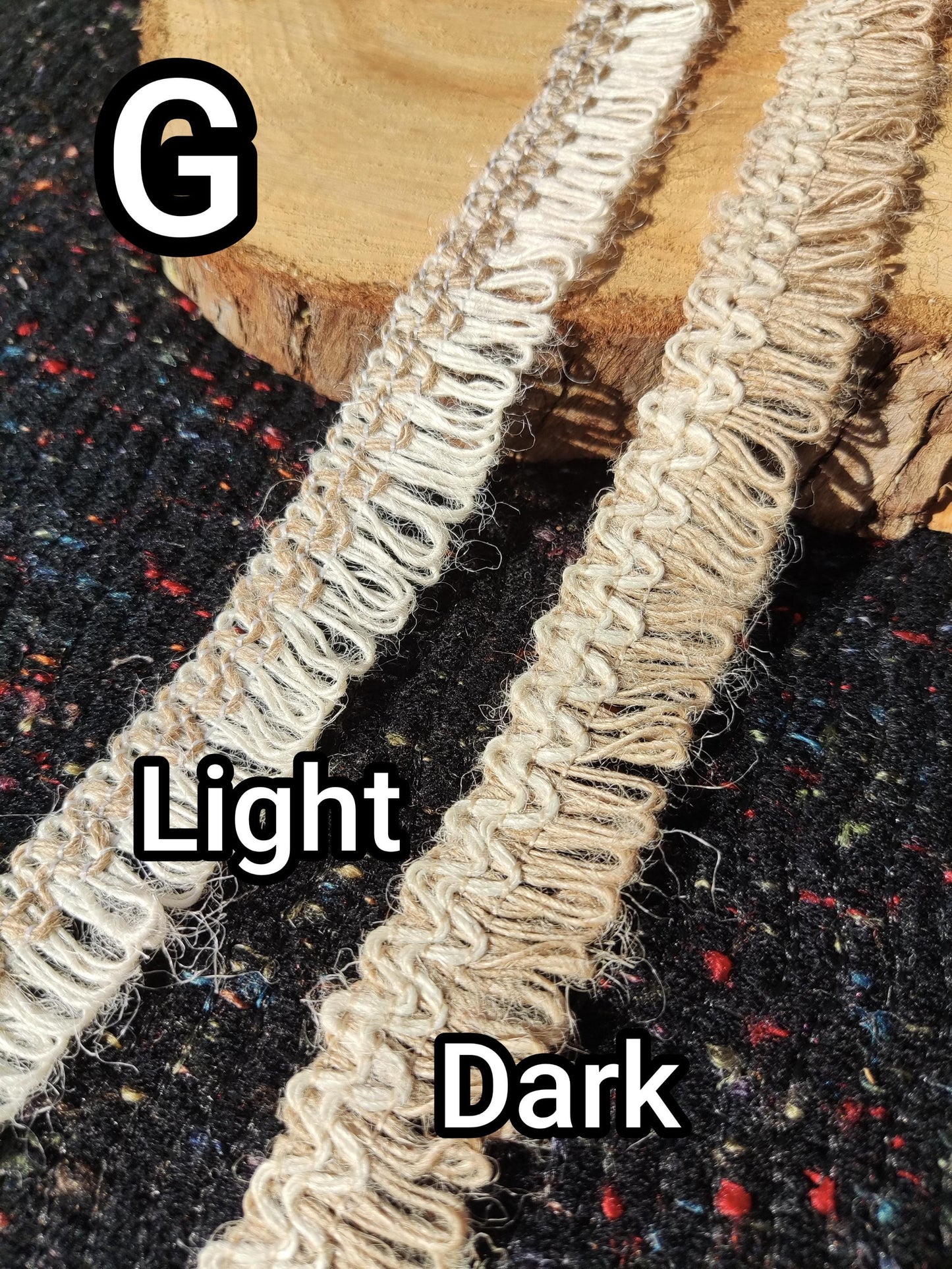 2.5cm width Hessian Burlap Ribbon- Rustic Jute Woven Trim- Per yard - For Wedding decor, Glass Jar DIY, Festival Crafts, Gift Wrapping