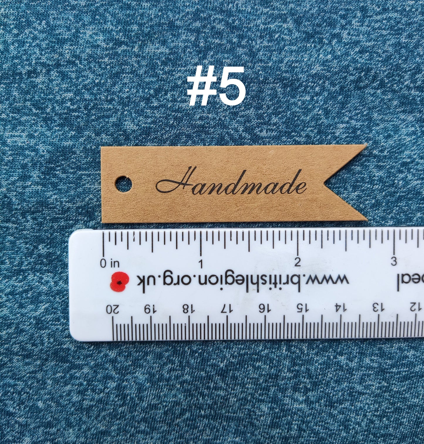 10pcs Kraft Paper Gift Tags Labels -Thank You/Handmade with Love- DIY Christmas Birthday Wedding Favour Invitations Bouquet