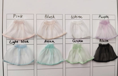 3cm Gathered Pastel Sheer Chiffon Ruffle Trim- Per yard -Sewing Border For Doll Clothes, Dressmaking, Scrunchie DIY