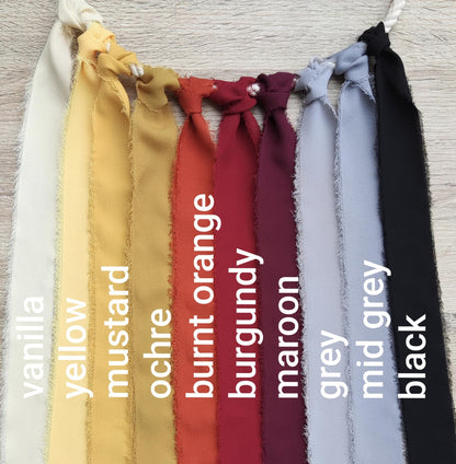 2m Festival rope with chiffon ribbon- Custom/ personalised design for Occasions/ Wedding/Parties backdrop