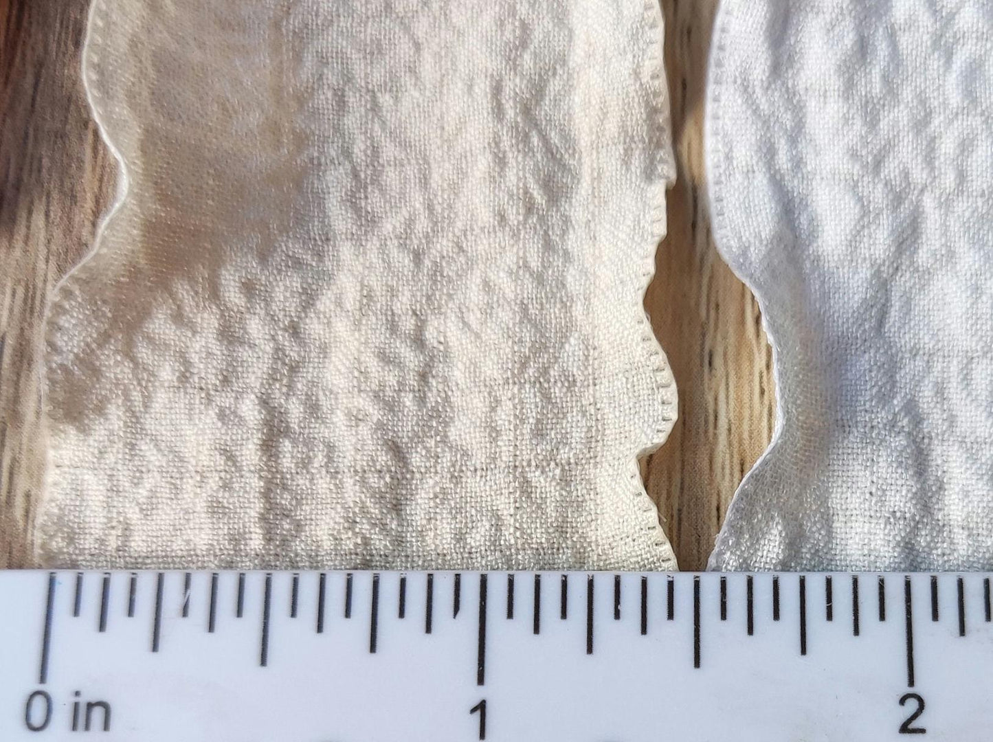 Seersucker Crinkly Textured Matte Ribbon 4cm width- Per yard -For Bridal Bouquet Wrap, Wedding Invitation DIY, Gift wrapping
