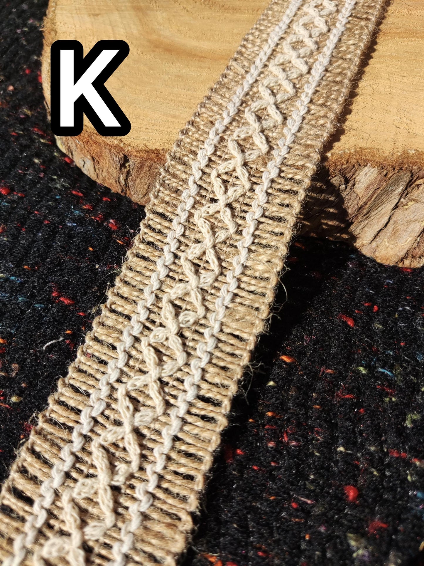 4cm width Hessian Burlap Ribbon- Rustic Jute Woven Webbing Trim- Per yard - For Wedding decor, Glass Jar DIY, Festival Crafts, Gift Wrapping