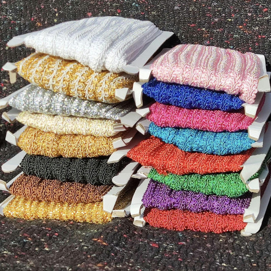 Rayon Gimp Scroll Braid Trim- 12mm Width- Per yard - For Upholstery, Costume DIY, Soft furnishing