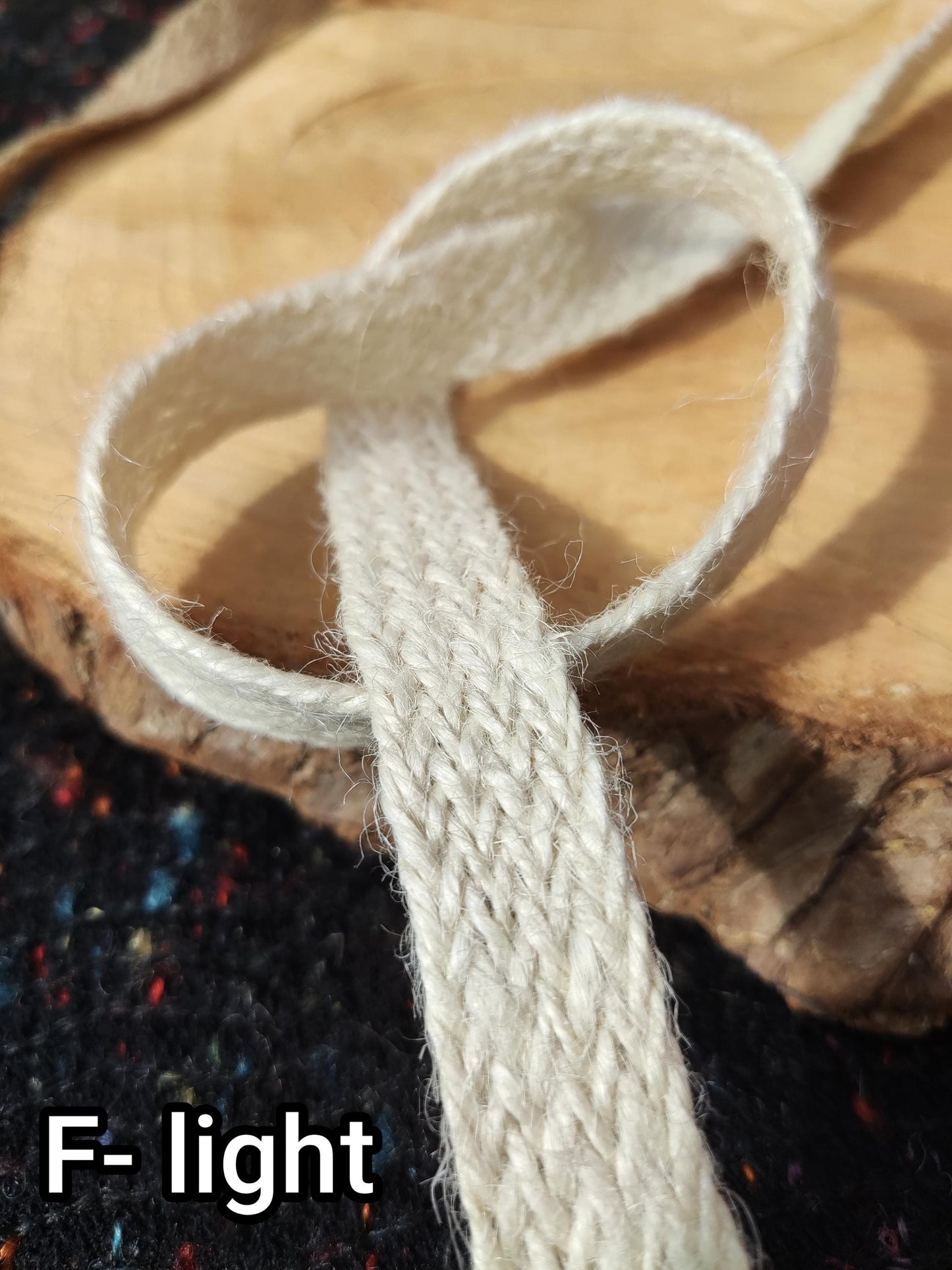 1.5cm Narrow Natural Hessian Burlap Ribbon -Per yard -For Wedding decor, Glass Jar DIY, Boho Chic Crafts, Gift Wrapping